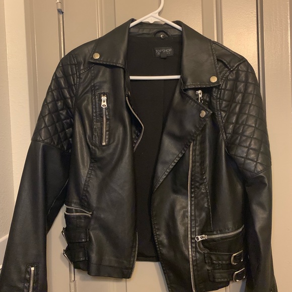 Faux leather jacket - Picture 3 of 3